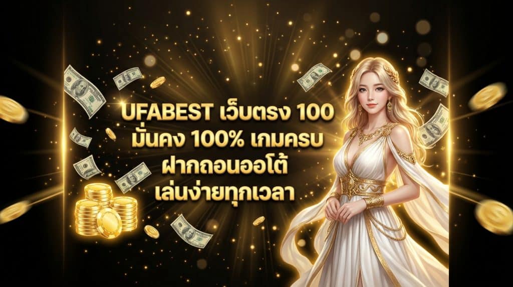 UFABEST เว็บตรง 100 มั่นคง 100% เกมครบ ฝากถอนออโต้ เล่นง่ายทุกเวลา